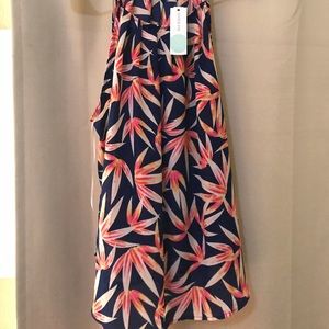 Super cute halter dress top, large NWT